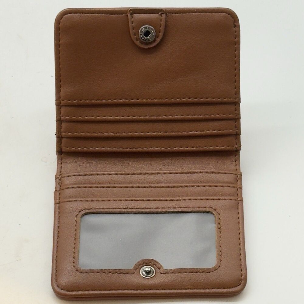 Guang Tong Southwestern Tapestry Wallet Faux Leather Snap ID Card Cash Organizer - Picture 5 of 7